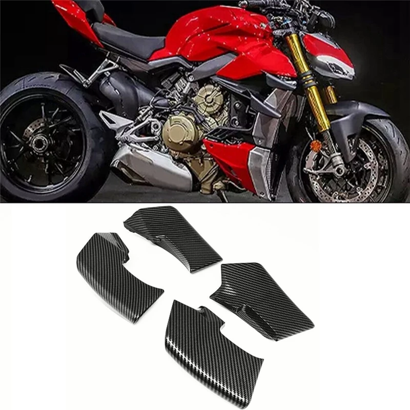 Motorcycle Winglets Wings Spoiler Fxed Replacement For DUCATI Streetfighter V4 V4S V4SP 2020-2023 V2 2022-2023 Winglet Wing Kit