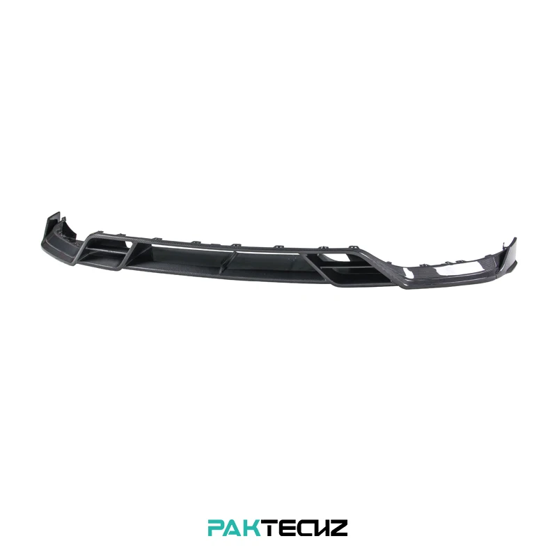 

Paktechz Dry Carbon Fiber Body Kit Front Lip Spoiler for Porsche Cayenne S GTS Coupe 2018 - 2023