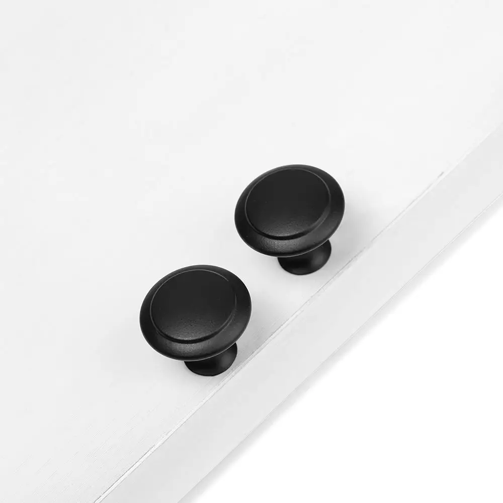 2pcs/lot Kitchen Cupboard Round Shape Dresser Furniture Fitting Wardrobe Pulls Cabinet Pulls Drawer Knob Door Handle