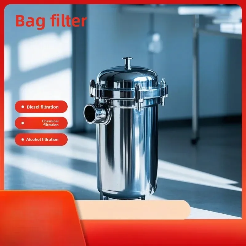 304 Stainless Steel Bag Filter, Large Flow Industrial Water Pre-filter for Well, Two items are on sale.