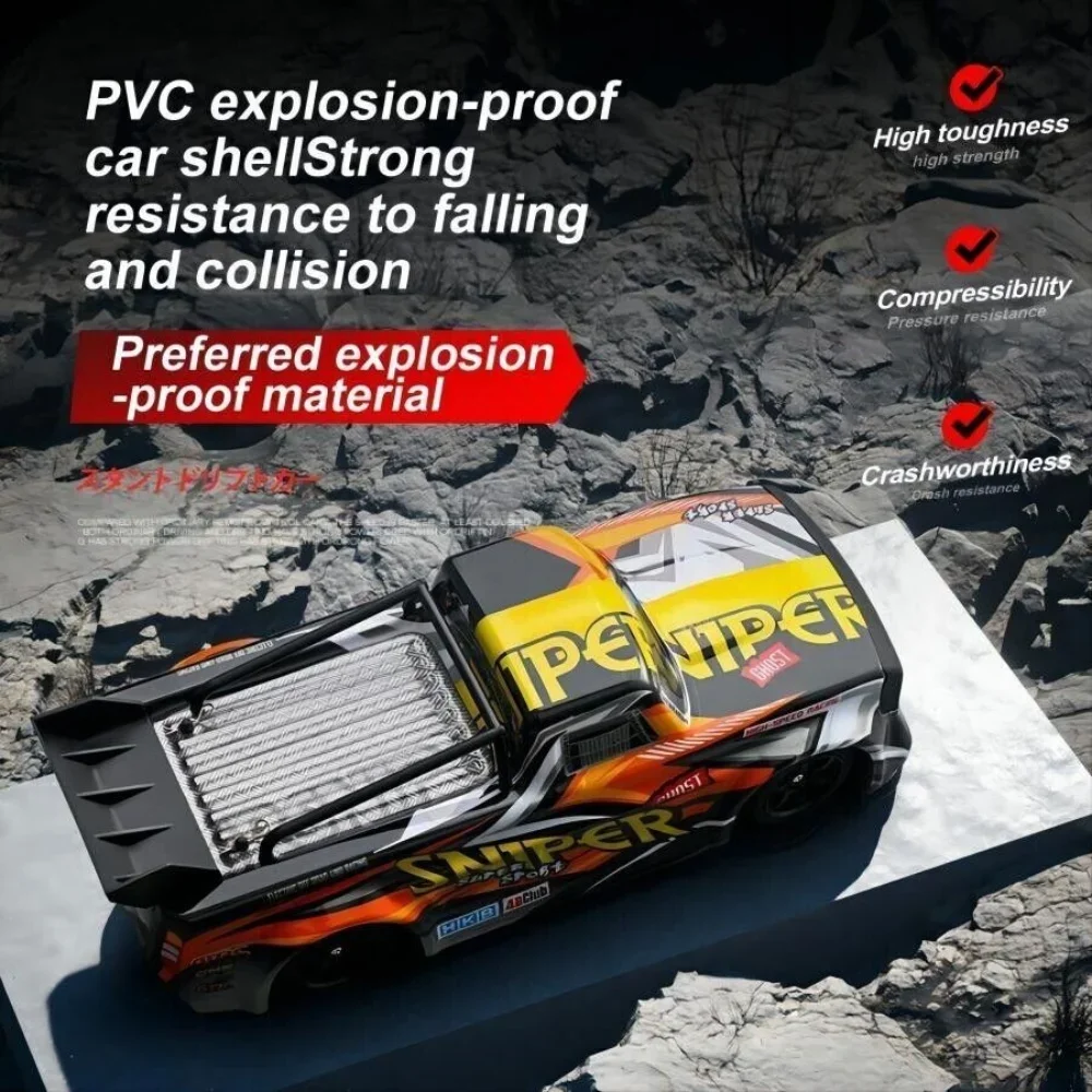 4DRC 1:16 4WD Racing รถ 30 กม./ชม.รถแข่งความเร็วสูงรีโมทคอนโทรลของเล่นรถบรรทุกของขวัญชายหญิง