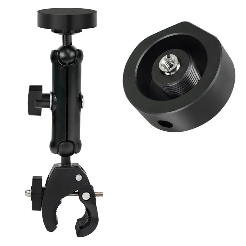 Reliable-RV Ladder Pole Mount With Adjustable Angle Clamp For Starlink Mini For Roof Racks, Rvs, Boats