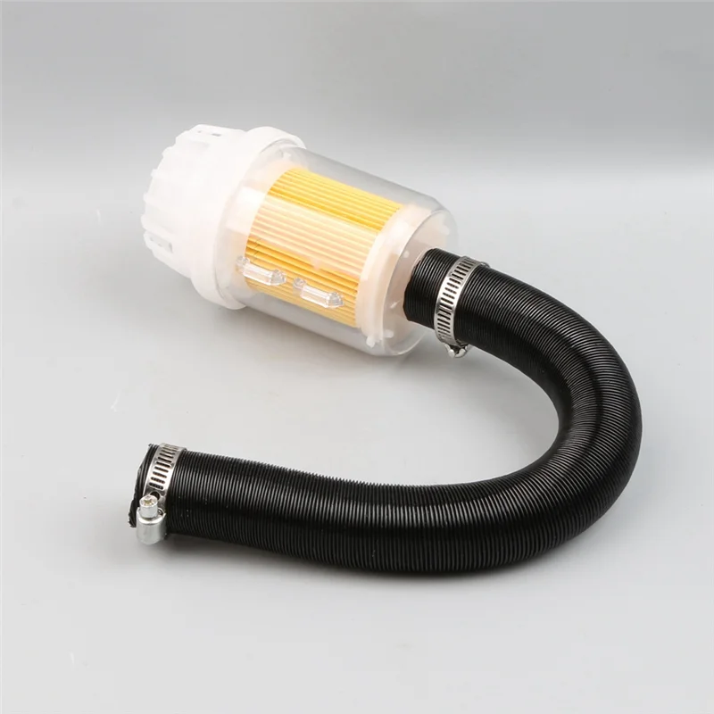 Classy-Air Heater Duct Pipe Parking Heater Yellow Air Intake Filter Silencer For Webasto Dometic Eberspacher