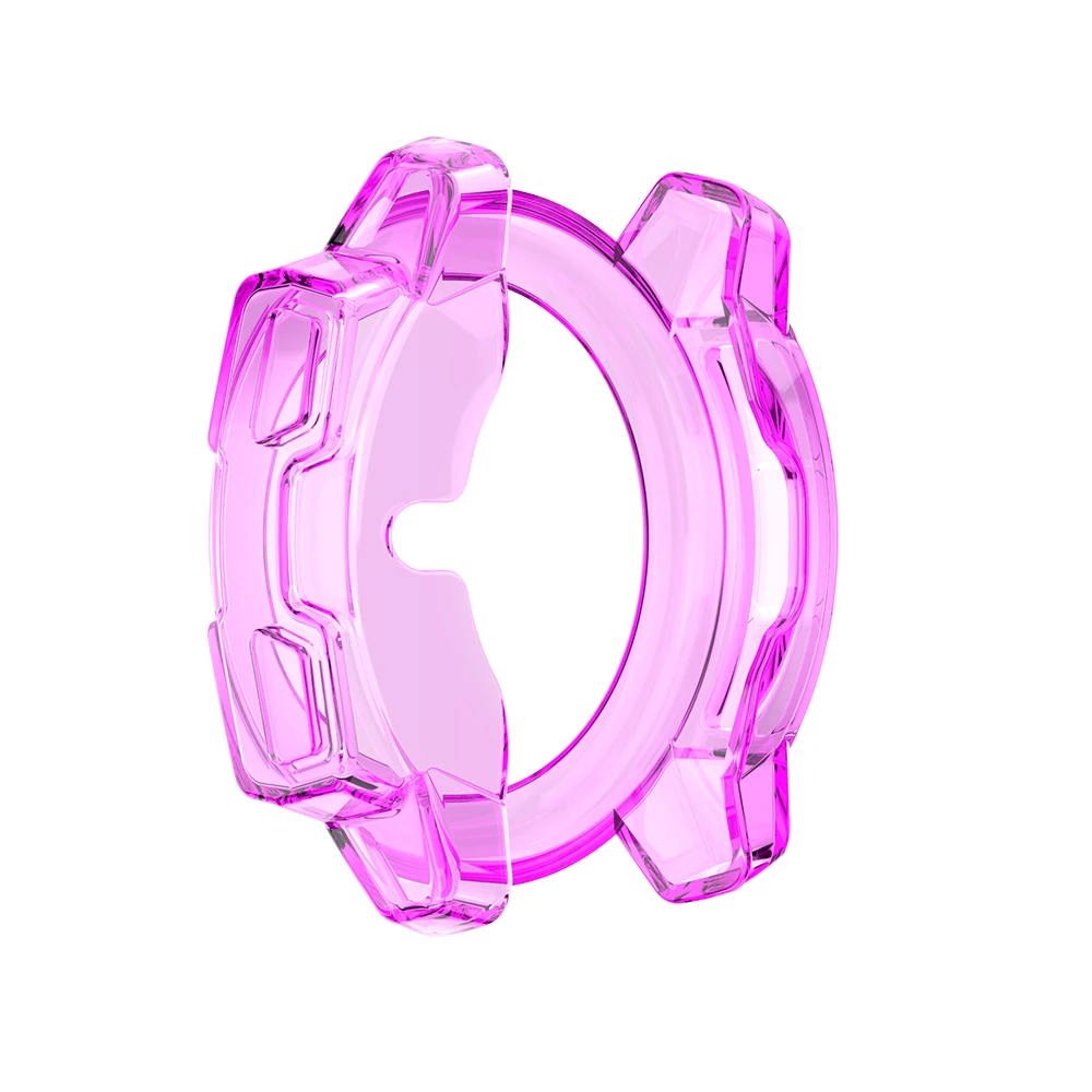 Custodia trasparente per Garmin Instinct Smartwatch Shell Edge Frame Protection Bumper per Sport Cover protettiva in Silicone