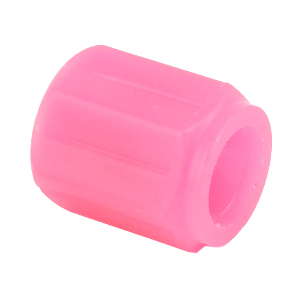 4 tampas fluorescentes da válvula do pneu com função que brilha no escuro para válvulas padrão, material ABS à prova de vazamento para veículos motorizados