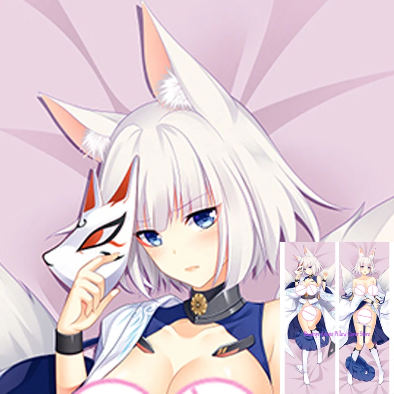 

Dakimakura Anime Young Girl Tits Double-sided Pillow Cover Print Life-size body pillows cover Adult