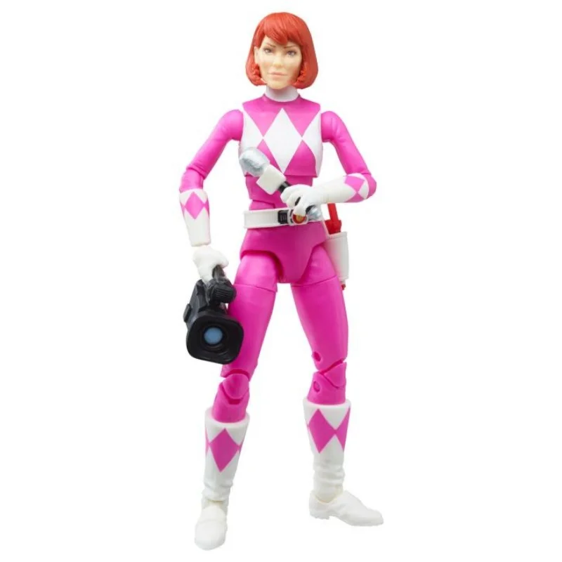 Power Rangers Lightning Collection & Teenage Mutant Ninja Turtles Michelangelo & Pink April 2-Pack 6 Inch Action Figure Toy