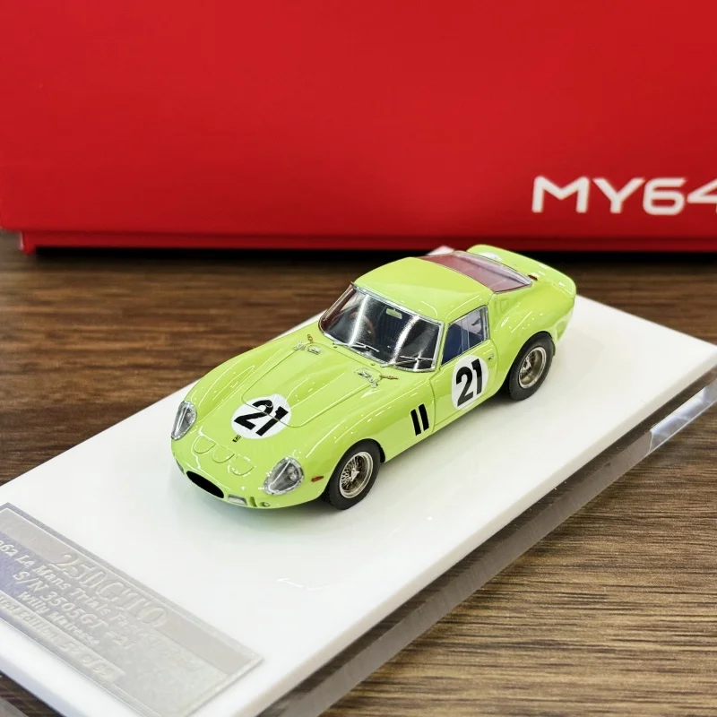 Newly Stocks MY64 1:64 250 GTO Resin Scale Model Car In 2024