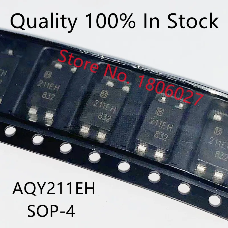 Send free 5PCS AQY211EH 211EH AQY211EHA Optocoupler Solid State Relay Optocoupler Chip/SOP