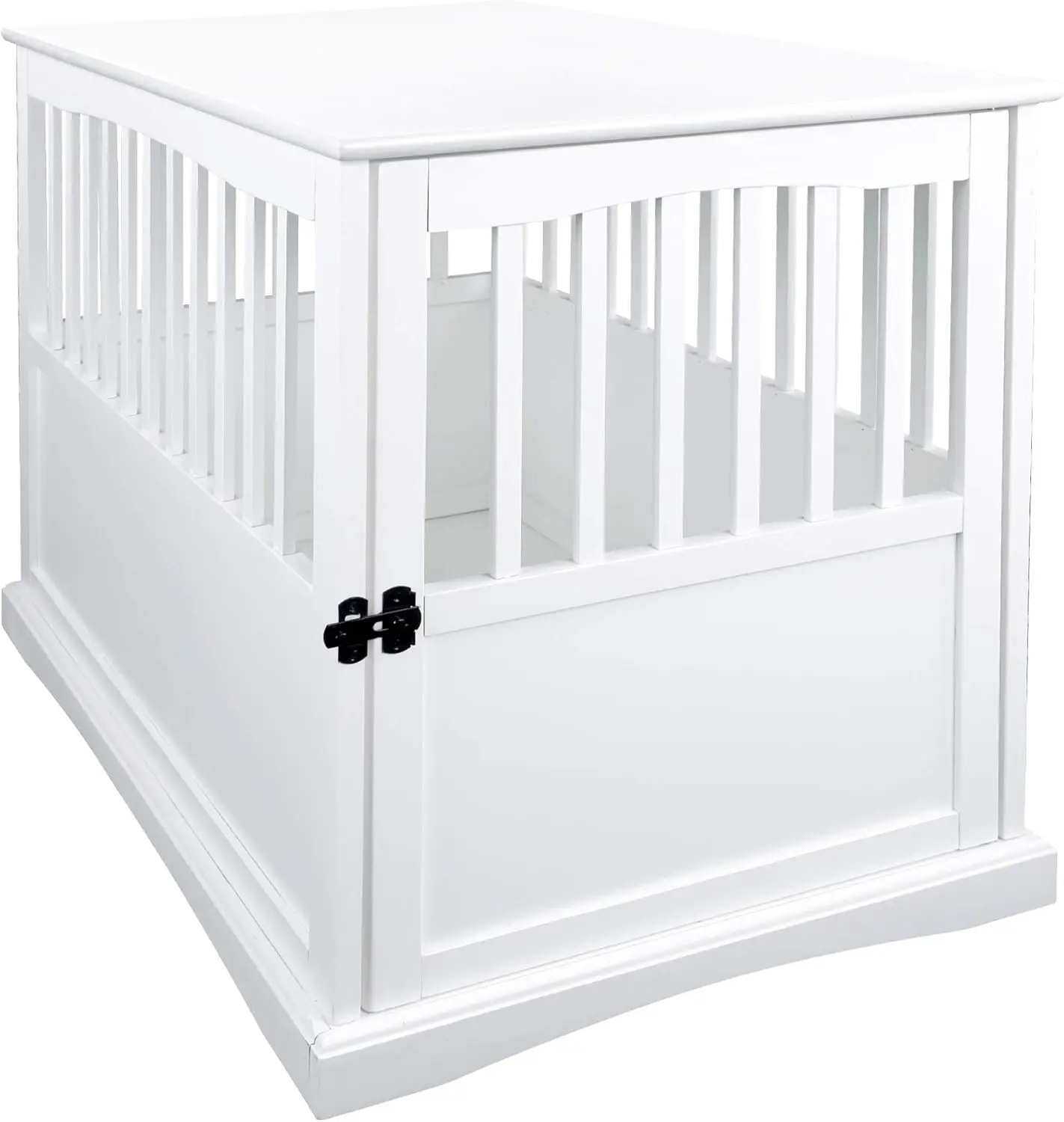 

Деревянный большой ящик-переноска для животных, приставной столик, белый, 36.50" x 24.00" x 29.25"