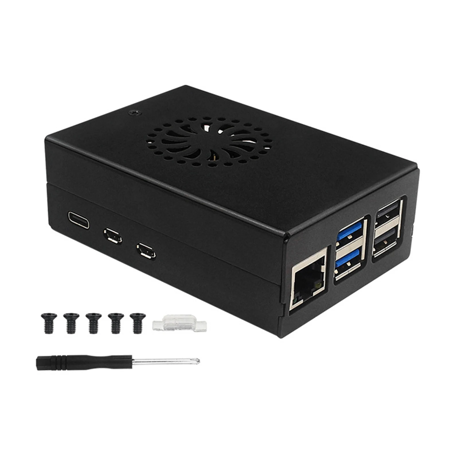 Protective Aluminum Case With Active Cooler Speed For 5 Reducing Baseline Temperature