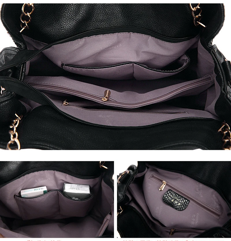 Tassel Classic Serpentine Shoulder Bags For Women Shiny Leather Large Capacity Genuine Leather Tote Handbags