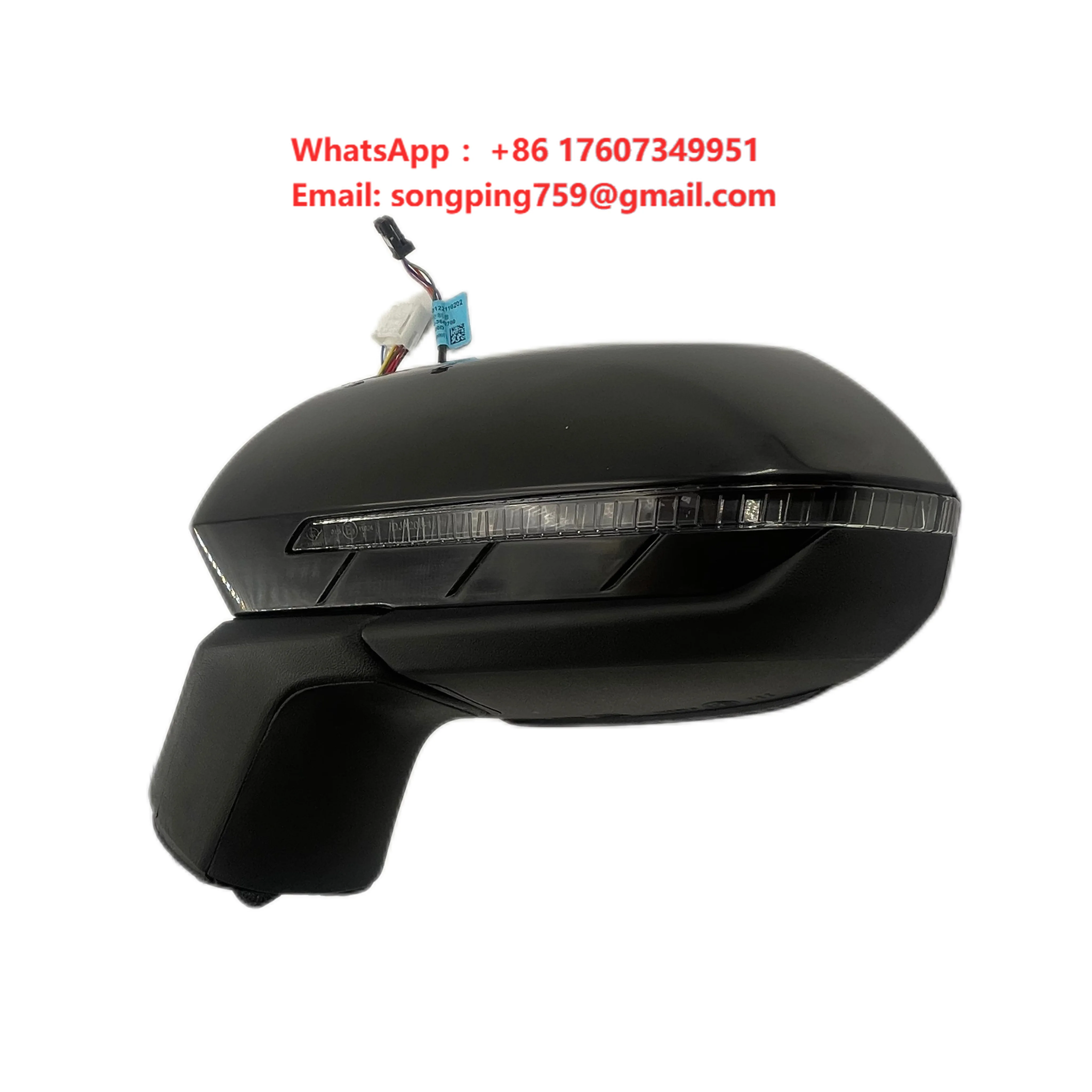 Genuine OEM Auto Car Body Covering Parts Accessories Rearview Mirror Assembly HAD-8202100R-D2 for BYD Qin PLUS