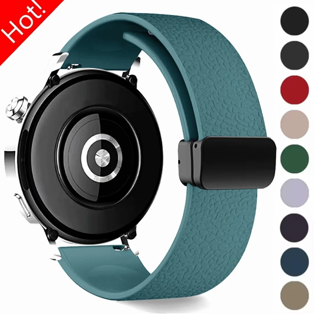Silicone Magnetic Strap For Xiaomi Watch S4/S3/S2/S1/S1 Active Band Replacement Strap For Xiaomi Watch Color 2/2 pro Watchbands
