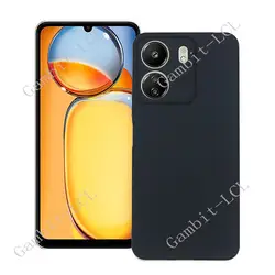 Anti-Falling Case For Xiaomi Poco C65 23100RN82L 2310FPCA4G Soft Silicone TPU Original Shockproof Back Cover ON Redmi 13C 4G