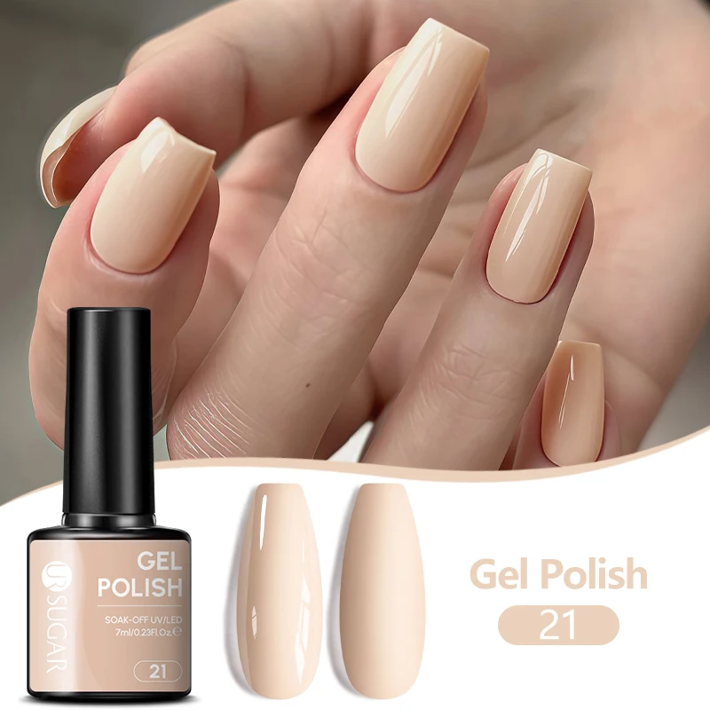 UR SUGAR 7ML Nagellak Fresh Macaron 107 Kleuren Alles voor Manicure Semi Permanente Soak Off LED UV Langdurige Nagelkunst Lak