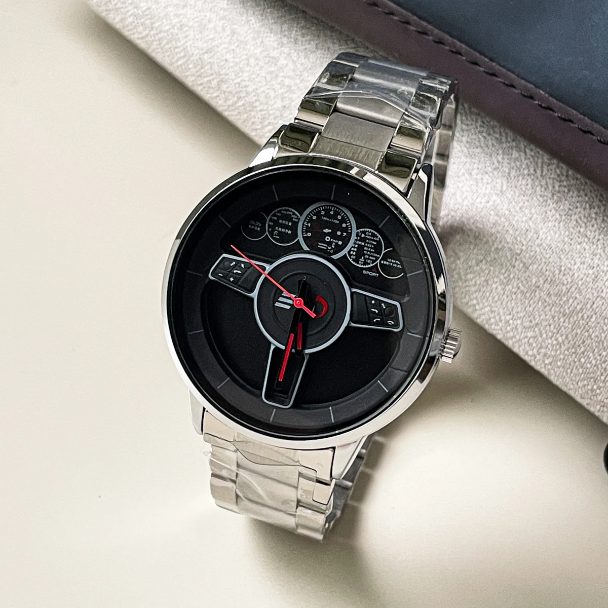 

CILOA2025 new high-end watch men's brand genuine sports high-end men's light luxury gift stainless steel strap quartz watch