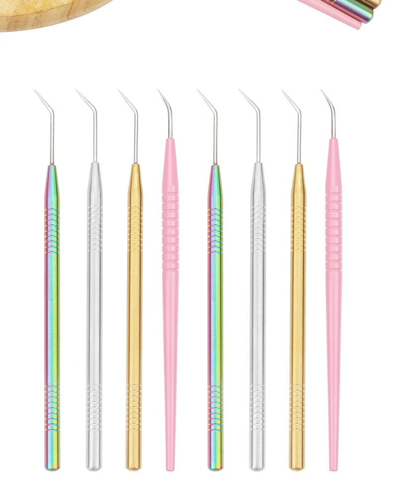 1 stücke Lash Lift Curler Kit Wimpern Dauerwelle Stick Edelstahl Kosmetische Applikator Kamm Make-Up-Tool Wimpern Verlängerung Liefert – Detail 10
