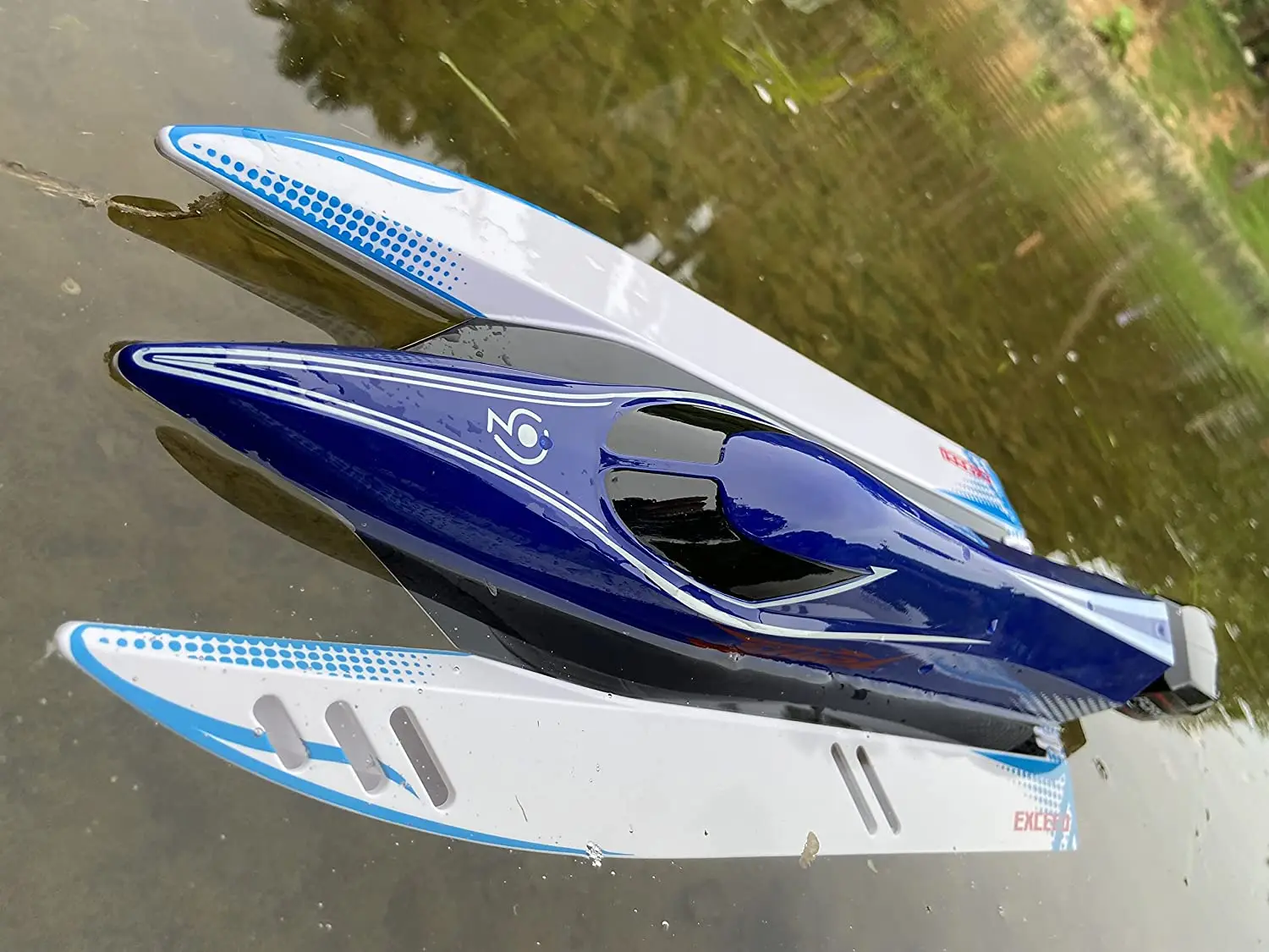 

New Special Model Boat Catamaran Anti-Rollover brushless Motor 45Km/h Racing Model Speedboat can go Back New Model F1 Boat