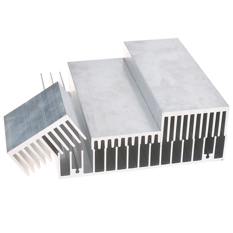 Aluminum Alloy Heatsink Cooling Pad For High Power LED IC Chip Cooler Radiator Heat Sink 4 sizes 100×40×20mm 100×100×18mm