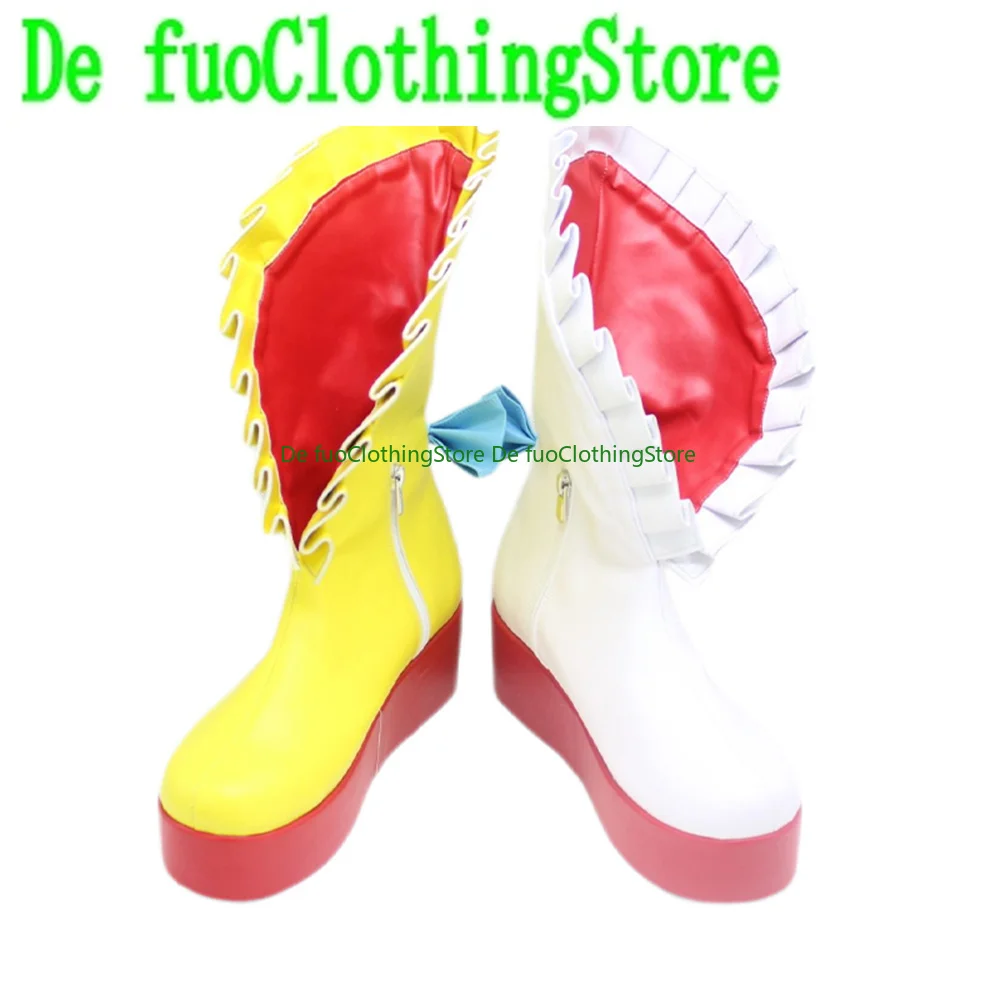 Defuo UMAMUSUME Pretty Derby Copano Rickey Cosplay Schoenen Laarzen GameHalloween Kerst Spel Anime Karakter Party Props