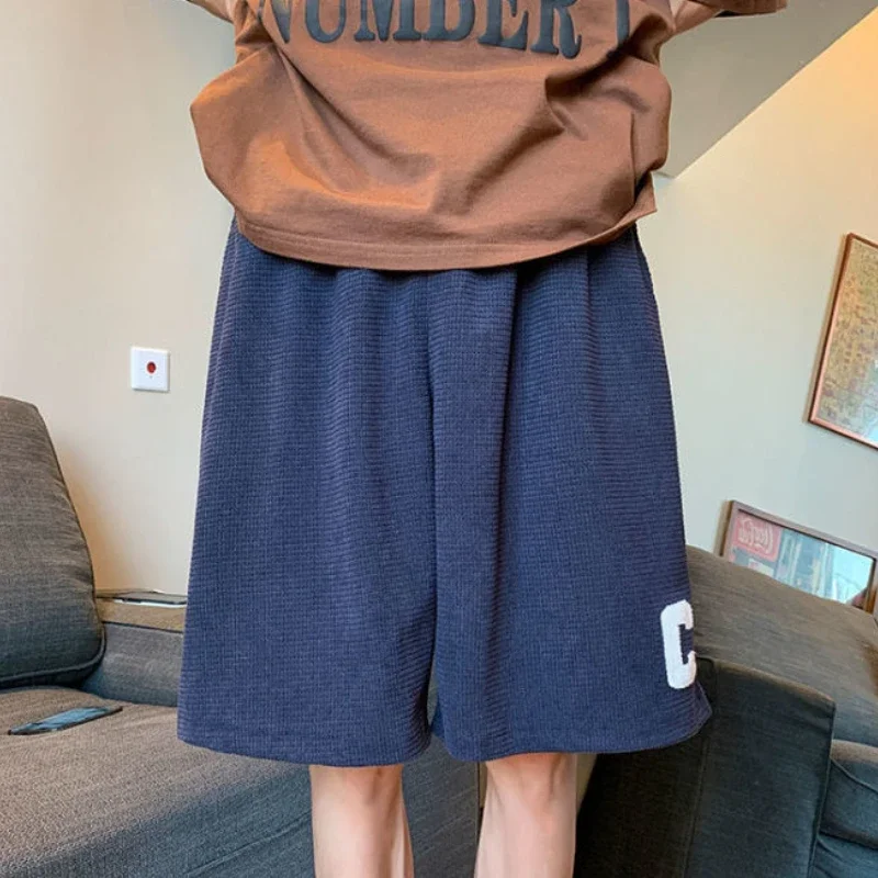 Shorts Women Leisure Letter Minimalist All-match Loose High Waist Popular Comfortable American Style Students Summer Classic New