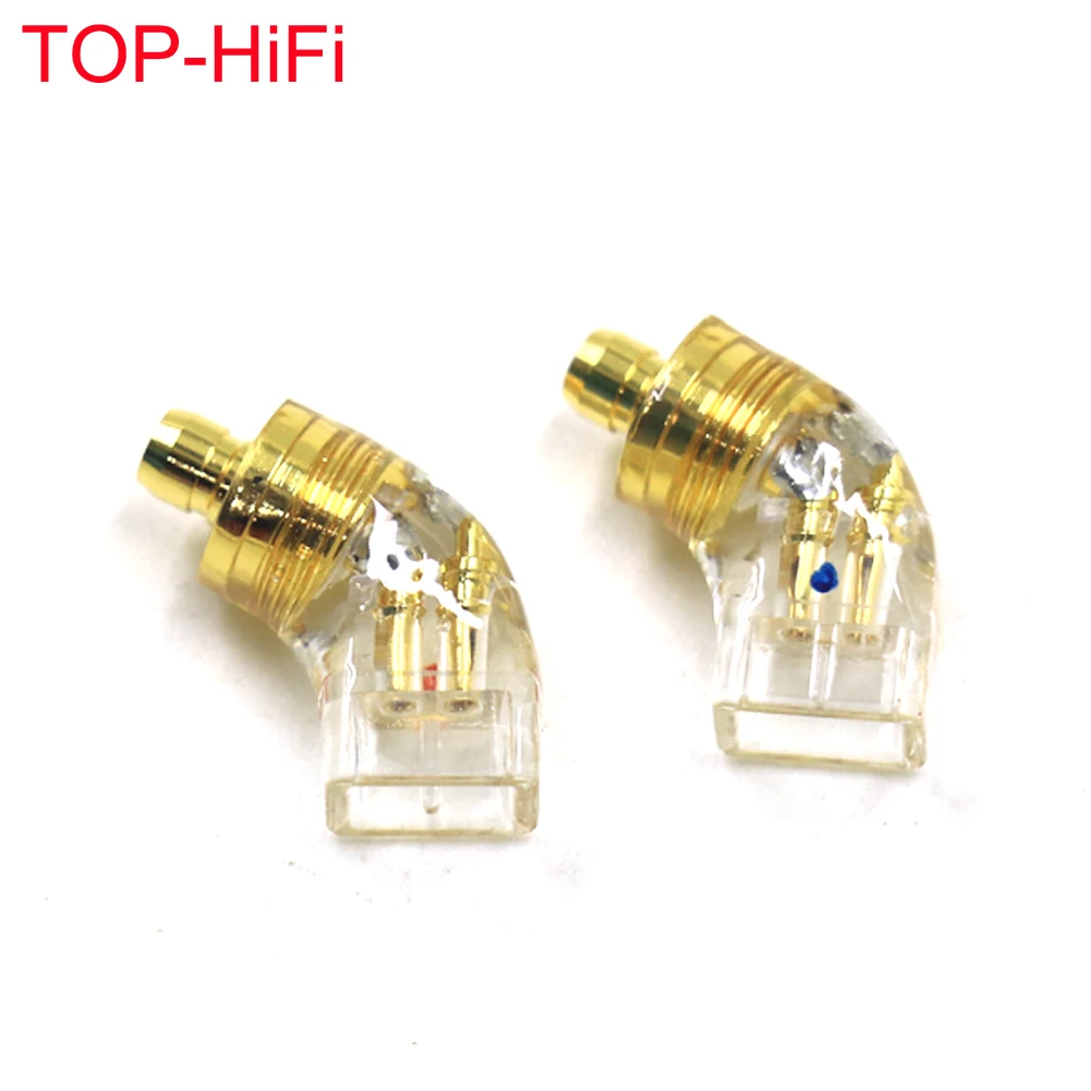 Earphone Plug for Acoustune HS 1695Ti 1655CU 1695 Ti 1670SS Male to MMCX/0.78mm Female Converter Adapter Headphone