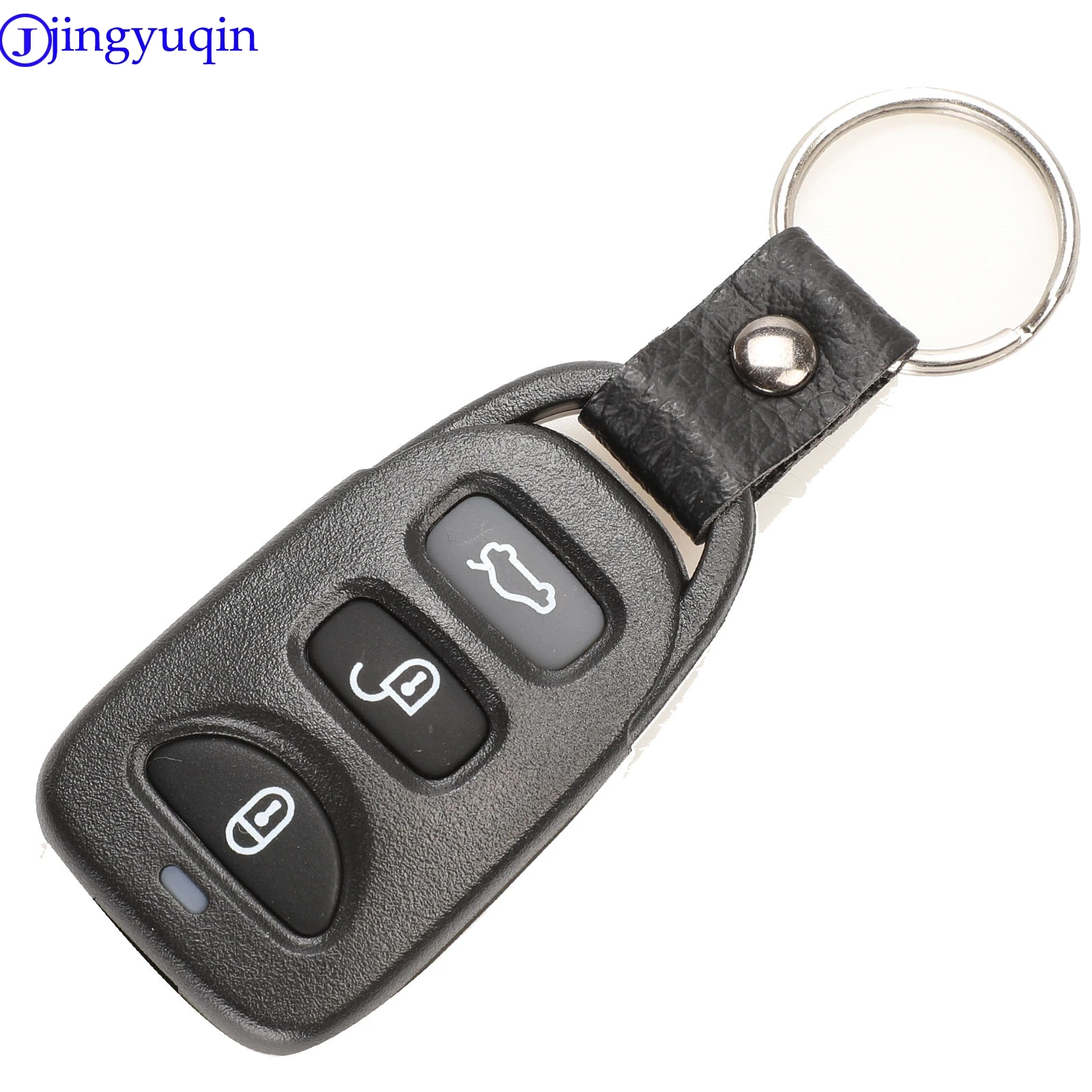 Jingyuqin dla Hyundai Elantra Sonata Santa dla Kia Carens wymiana 2 + 1 2 3 + 1 przyciski zdalny klucz Shell Case Fob 2 + 1 przycisk