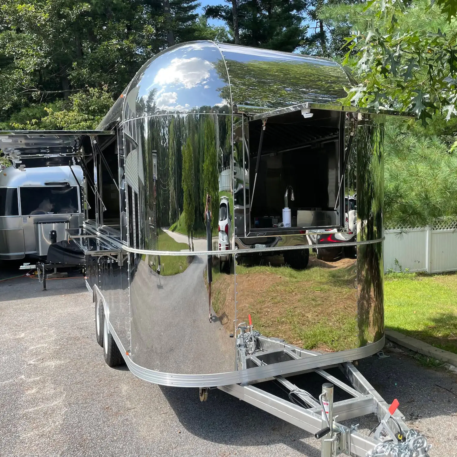 304 Edelstahl-Food-Trailer mit – Commercial Kitchen And Bar Bewertung und Preis