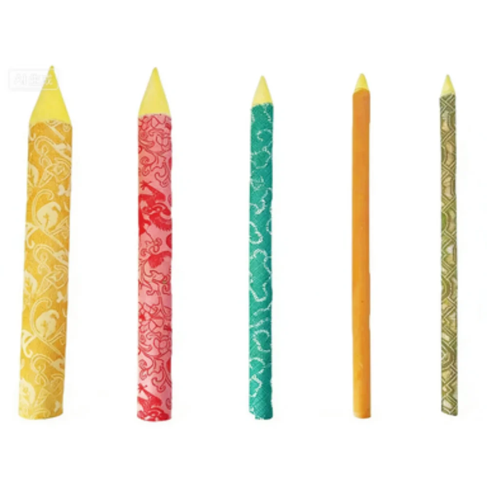 5-teiliges Pinselset aus Reispapier, professionelle Huang Xuan-Pinsel für chinesische Kunstkalligraphie, Pinsel für Hervorhebung von Details