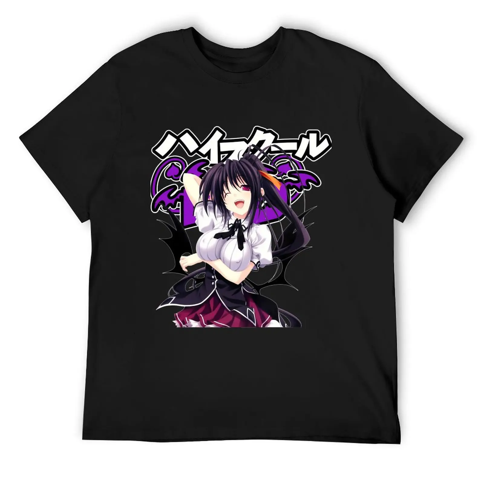 

Akeno Himejima - High School DxD T-Shirt anime shirt vintage anime shirt summer tops black t-shirts for men