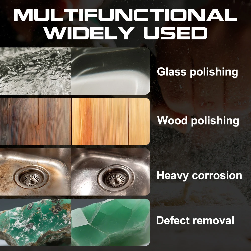 CMCP 52/105 قطعة ورأى الصوف تلميع عجلات التلميع 13/25x7 مللي متر عجلة مستديرة طحن الوسادة 3.175 مللي متر عرقوب لأداة الحفر الدوارة دريمل