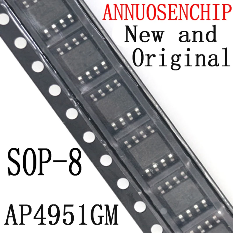 5PCS New And Original 4951GM Sop-8 Chipset AP4951GM