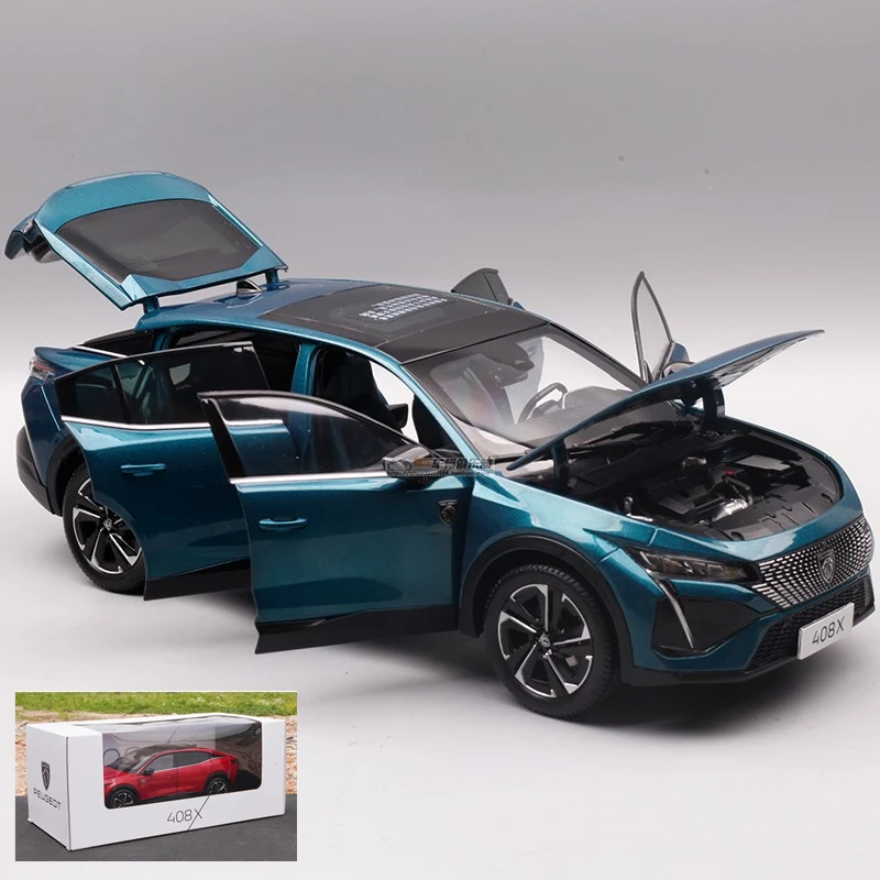 1:18 Peugeot 408X SUV Alloy Car Model Diecast Metal Toy Vehicles