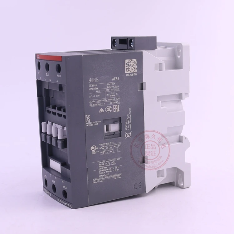 ABB Contactor AF40-30-00-13 100-250V50/60HZ-DC  Product ID:：1SBL347001R1300