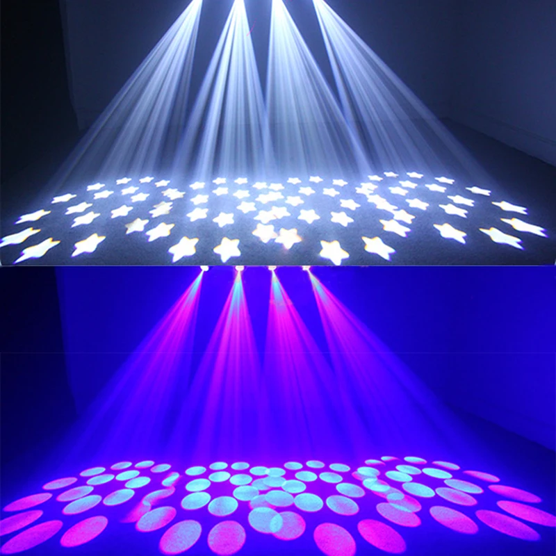 Imagem -06 - Levou Ponto do Feixe Wash Gobo 18 Rosto Roto Prisma Moving Head Light Super Bright dj Disco Party Luzes Dmx512 Stage Iluminação 120w