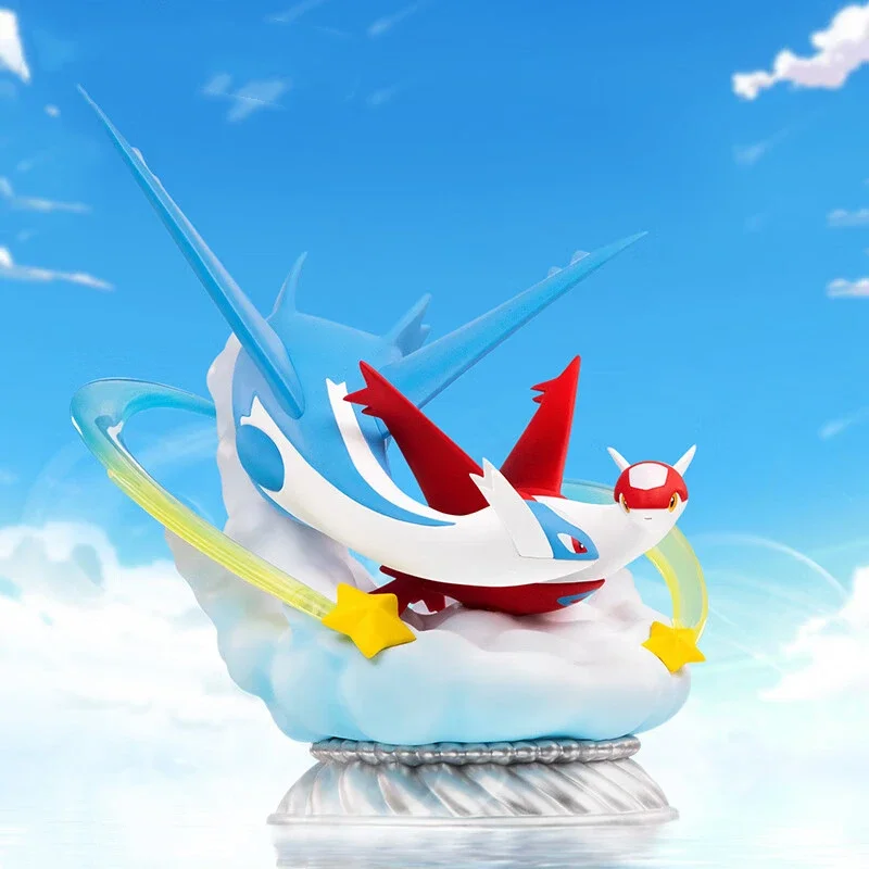 Pokemon Latios and Latias Combination Model Animation Peripheral Collection Decorative Ornaments Children's Toys Christmas Gifts