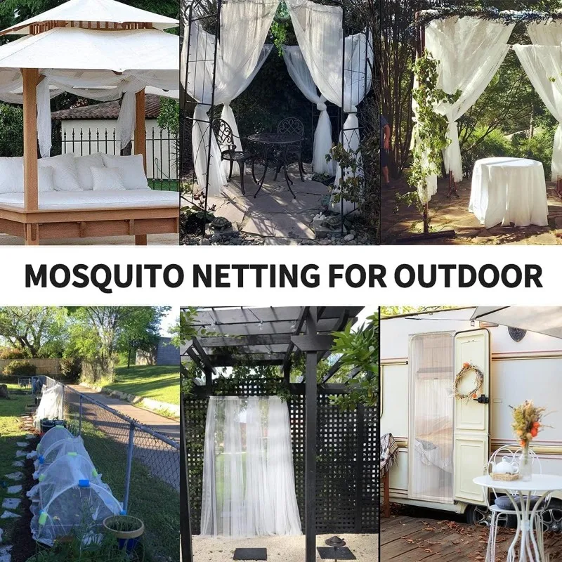 

【LAST CHANCE】Garden Covering Netting, Insect Netting, DIY Mosquito Netting, Rustic Weaving, Breathable And Lightweight Netting