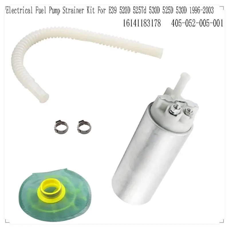 مجموعة مصفاة مضخة الوقود الكهربائية 16141183178 405-052-005-001 لسيارات BMW E39 520D 525Td 530D 525D 530D 1996-2003 #5