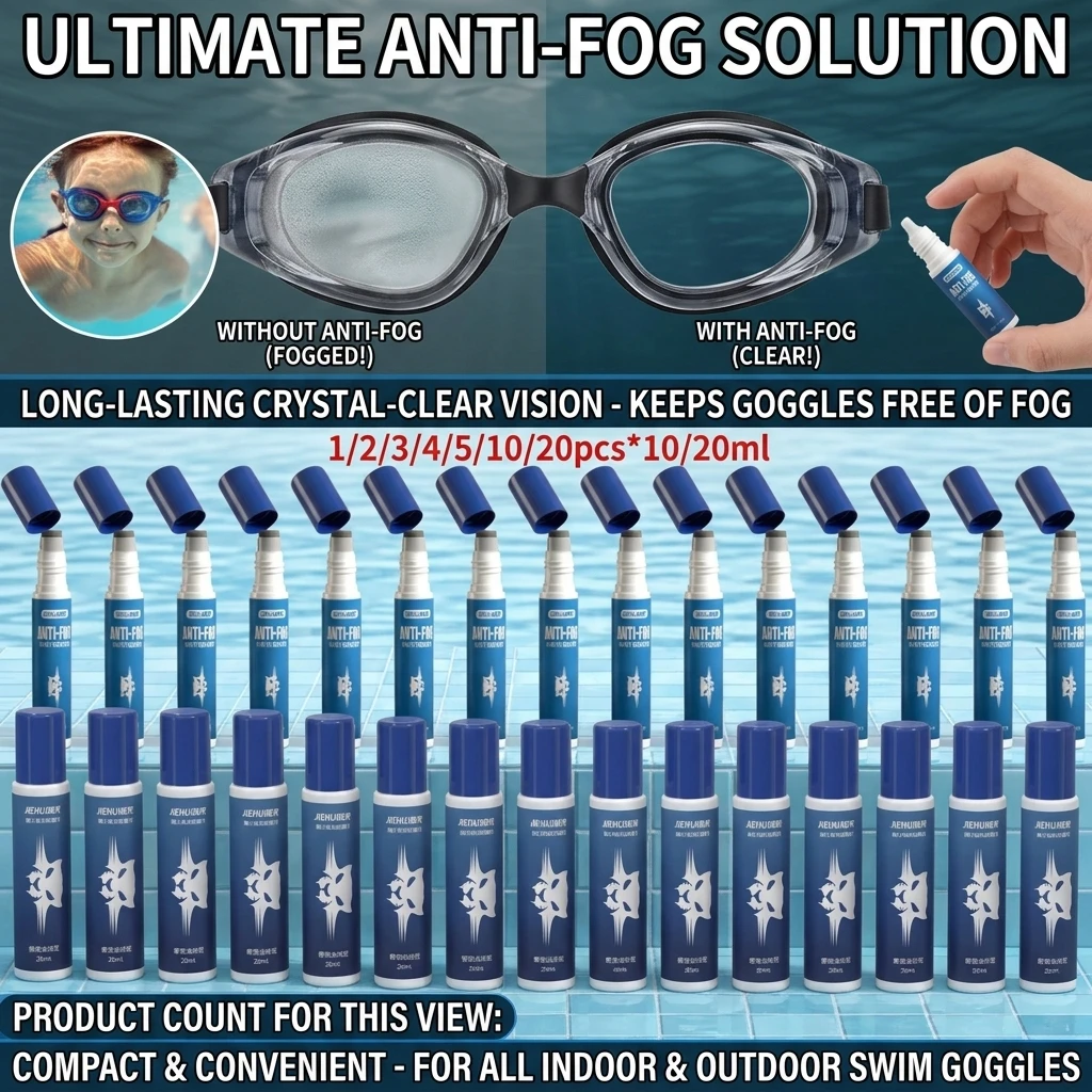 Anti Pollution Mask - 1-20 stuks*10ml Vaste Anti-Mist Spray voor