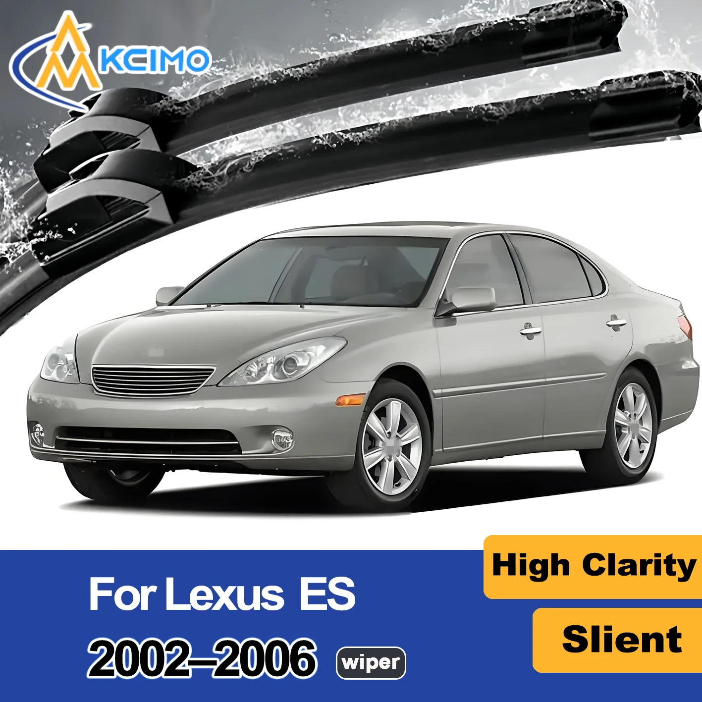 

2PCS New Front Windshield Wiper Blade for Lexus ES XV30 2002-2006 Front Windshield Auto Wipers Blade Accessories 2006 2005 2004