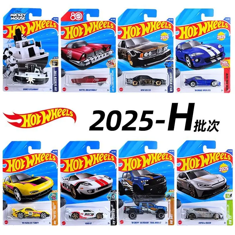 

Hot Wheels Mainline Series Worldwide Basic Car 1/64 2025 Wave H Bmw 635 Csi Mazda Rx-7 Ford Gt Модель S Плед Автомобиль Игрушки Подарок
