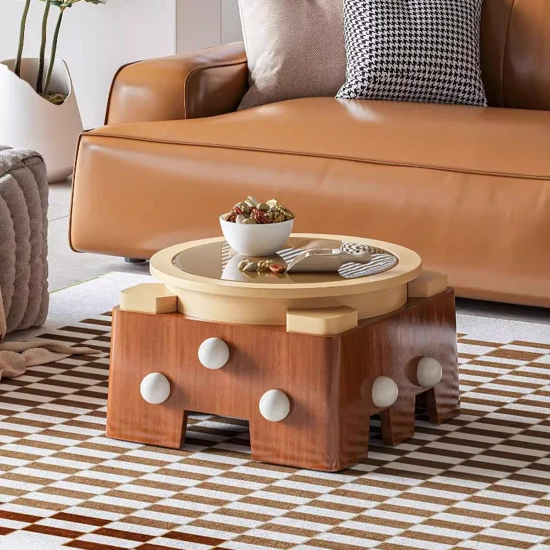 Coffee table creative fashion cute postmodern living room small tea table