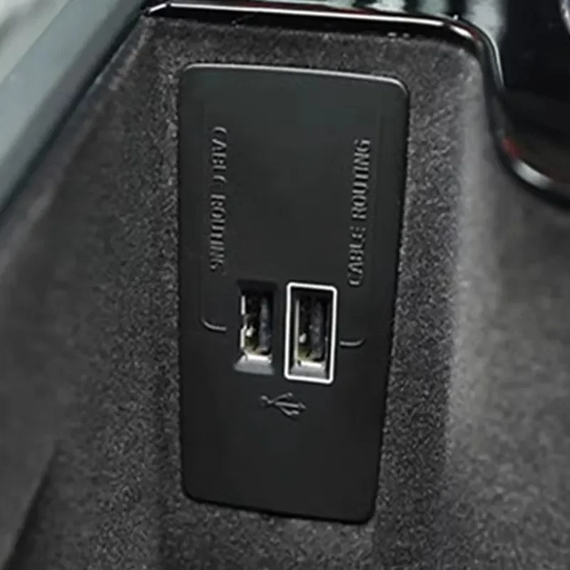 Armrest USB Adapter Dual USB Charger OE 31407038 for Volvo S90 XC60 S60 V90 Center Console Fast Charging Interface Replacement