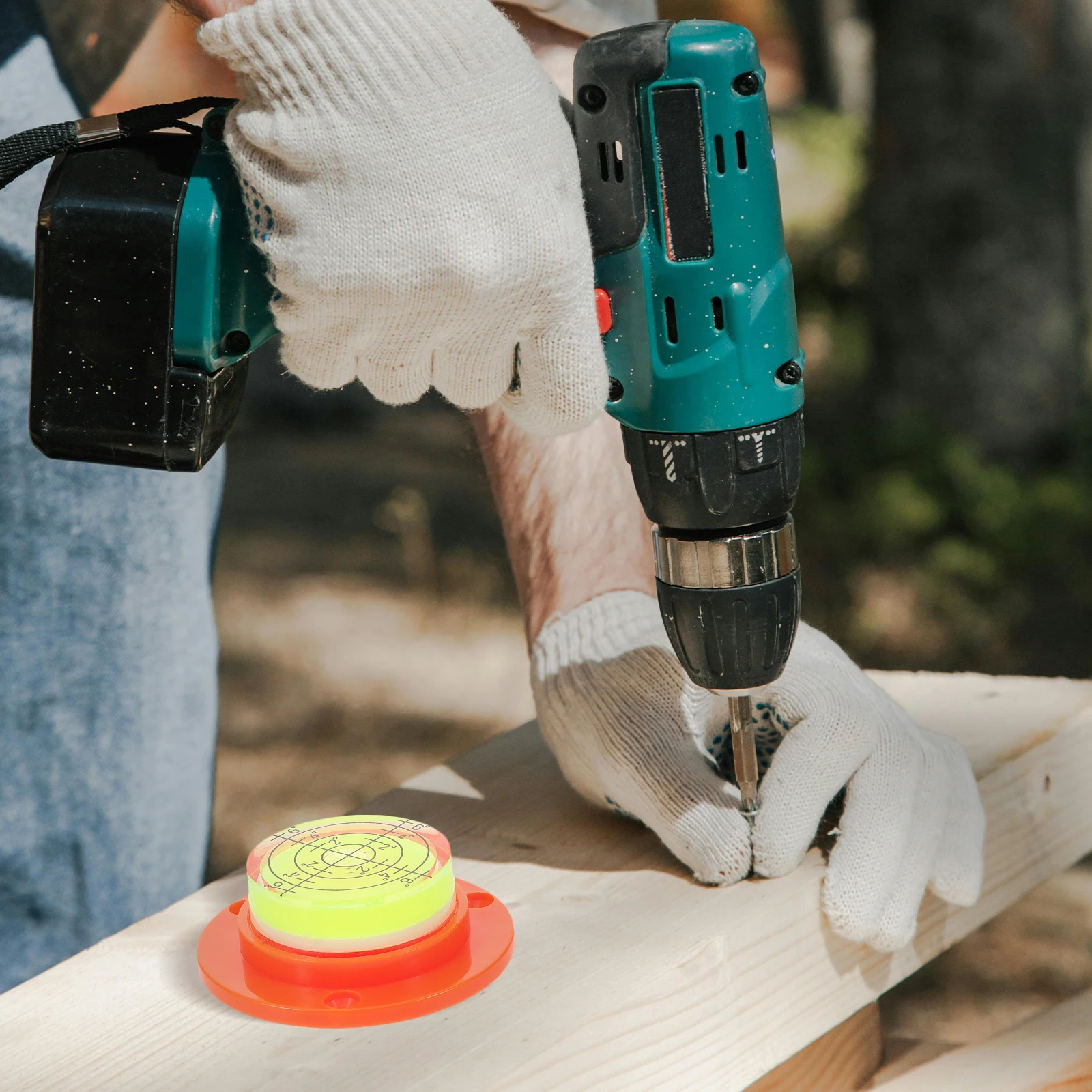 High Precision Mini Bubble Tool Compact Sturdy Spirit For Measuring Horizontal Gauge With Base Pocket Size Small Lightweight