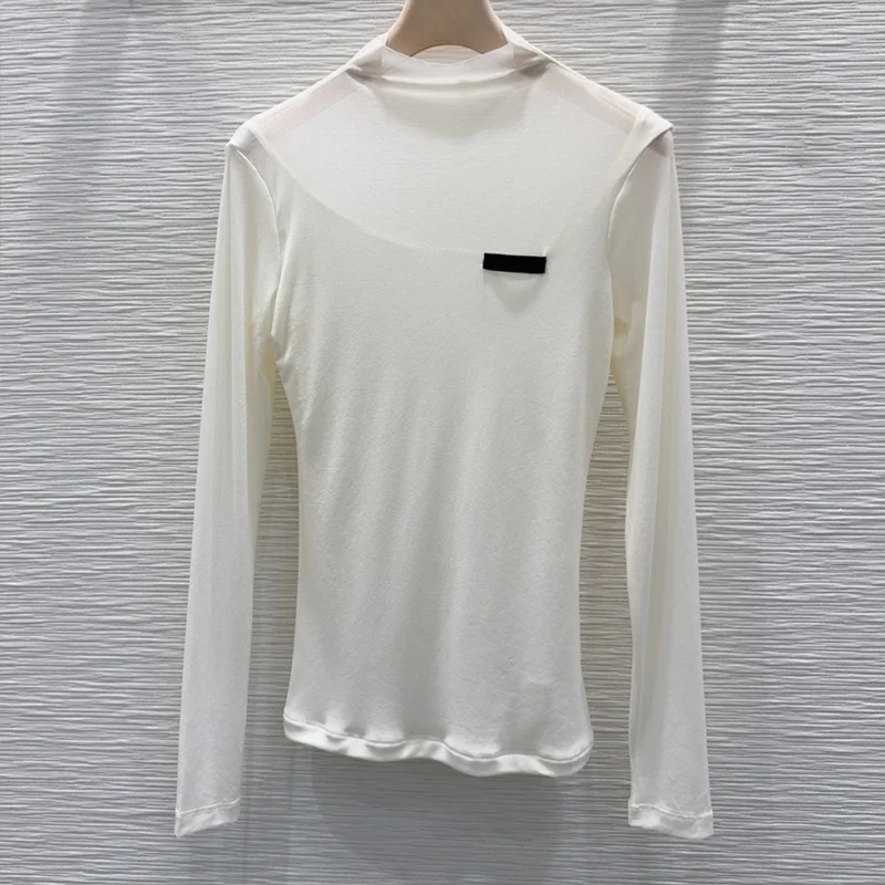 

Высококачественная женская всесезонная рубашка с длинными рукавами и приталенным дизайном в чистом эротическом стиле, жилет, топы черного, белого цвета 2591901