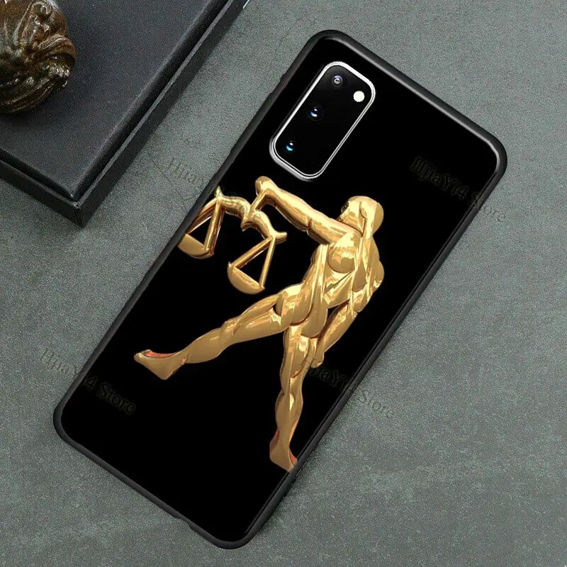 Zodiac Libra Balance Case For Samsung Galaxy S20 FE S22 S21 Ultra S8 S9 S10 Note 10 Plus S10e Note 20 Ultra