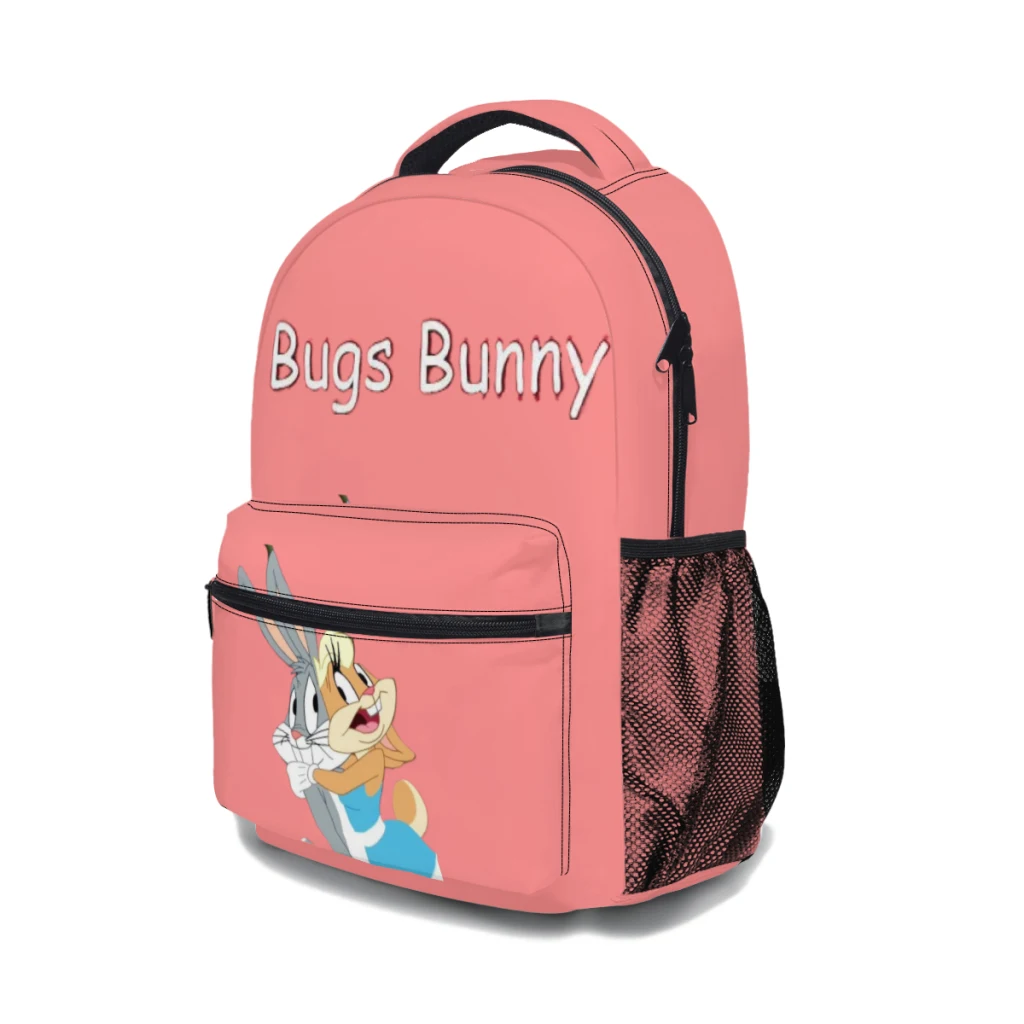 Nuovo zaino alla moda con stampa borsa da scuola tunespaltern Looney 17 pollici