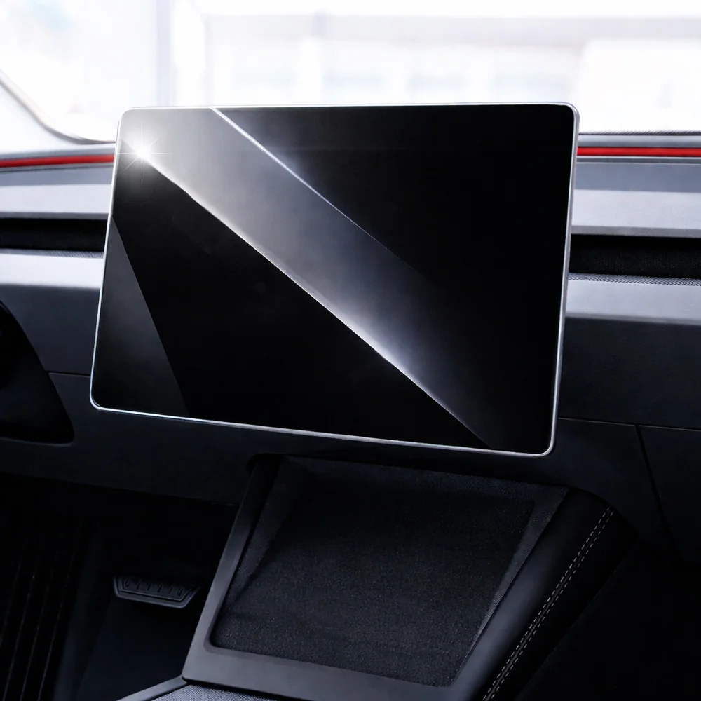 

For Tesla Model Y Juniper 2025 2026 Model 3 Highland 2024 2025 Car Tempered Glass Film Protector Rear Center Control Protective