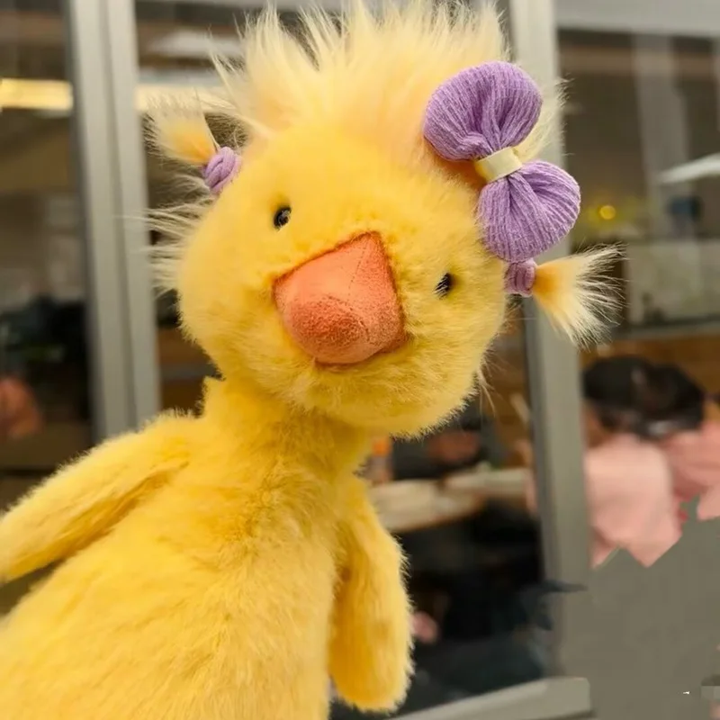 

26cm Ugly And Cute Deep-Fried Duck Plush Toy Cartoon Plush Stuffed Animals Pillow Doll Room Decor Toy For Children Birthday Gift
